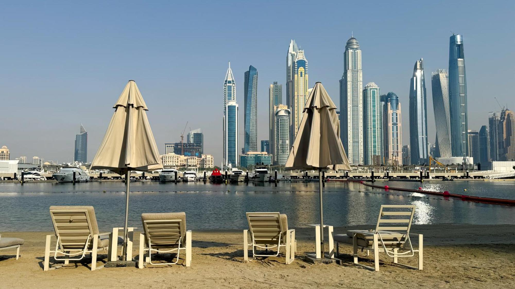Beachfront 2-bdr, High Floor, Sea And Palm View, Access Apartment Dubai
